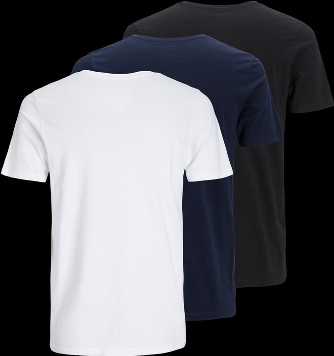 Produktbild Jack & Jones Jjecorp Logo Tee Ss Crew Neck 3pk Mp (XS)