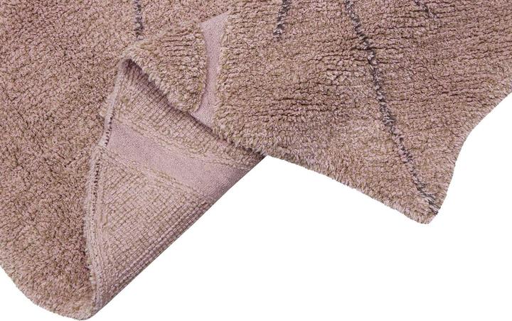 Produktbild Lorena Canals Teppich Monstera Vintage Nude (120 x 180 cm)
