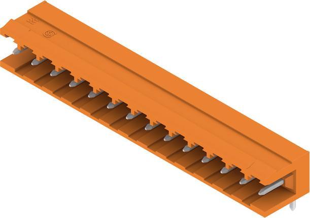Actual product image Weidmüller SLA 14/90 4.5SN OR BX Male connector Total number of poles 14 No. of rows 1 No. of poles Total