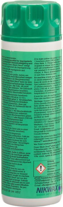 Actual product image Nikwax Down Wash Direct (Liquid)