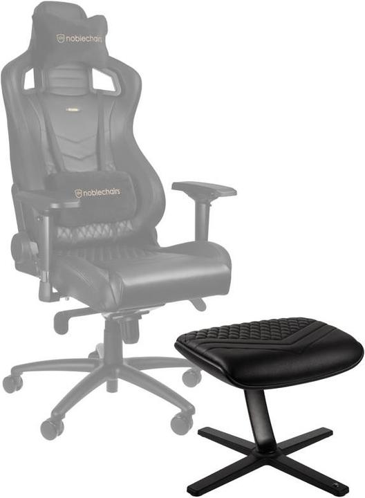 Produktbild noblechairs Fussstütze Echtleder