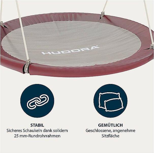 Actual product image Hudora Nest Swing Lounge 90cm, Amber