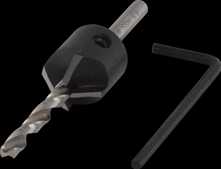 wolfcraft wolfcraft 1 Vorbohrer mit Senker ø4,5x16mm (4.5 mm, 16 mm)