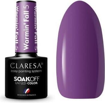 Claresa Soak Off Uv/Led Warming Fall Hybrid Nail Polish 5 5G