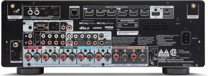 Produktbild Marantz Cinema 60 7.2 AV Receiver mit 8K Video *schwarz* (7.2 Kanal, AM, FM)