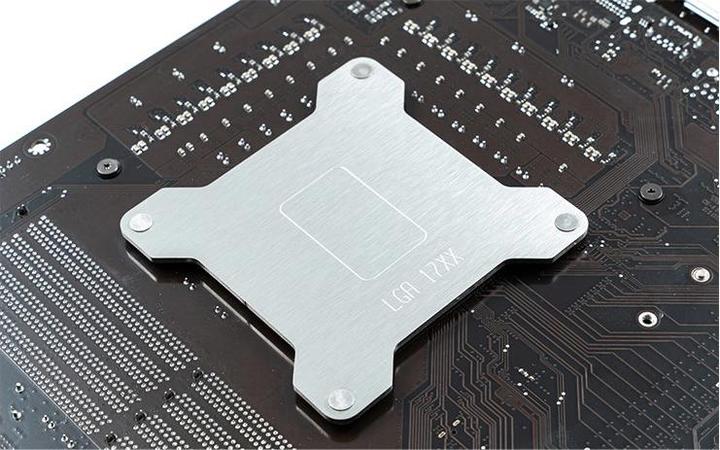 Actual product image Watercool HEATKILLER IV Backplate for Intel LGA 1700