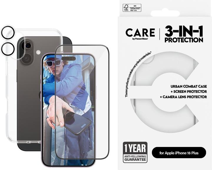 Actual product image Care Case Flagship (1 Piece, Apple iPhone 16 Plus)