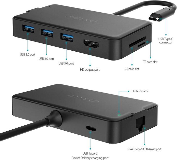 Immagine prodotto Dodocool Dc46 (USB-A, USB-C)
