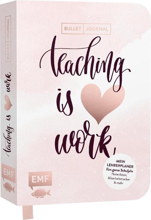 Produktbild Teaching is Heart work (21.6 x 15.3 cm, Blanko, Harter Einband)