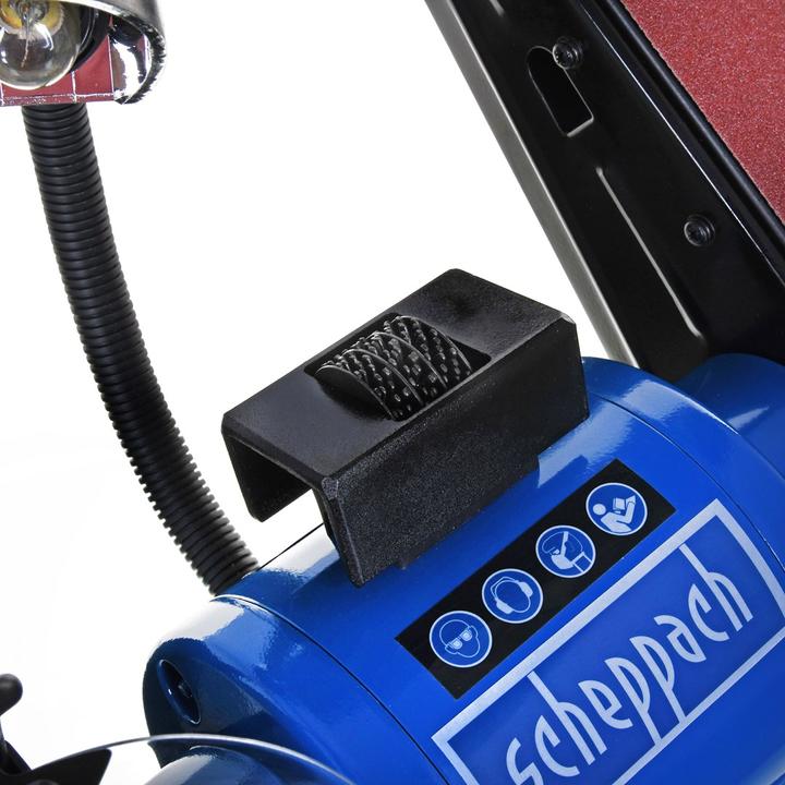 Actual product image Scheppach BGS700 Combination Grinder 230V 50Hz 250W (Belt sanders, 370 W)