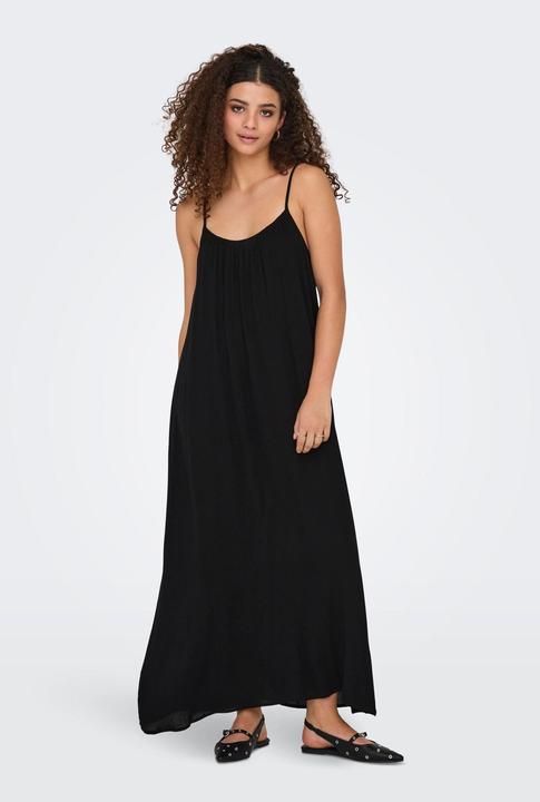 Produktbild Only Normal geschnitten Kleiner Stehkragen mit Knopfleiste Verstellbare Träger Langes Kleid Kleid (M)