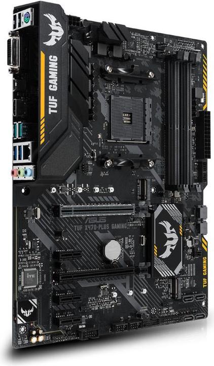 Produktbild ASUS TUF X470-Plus Gaming (AM4, AMD X470, ATX)