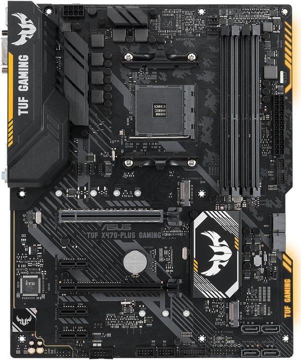 Produktbild ASUS TUF X470-Plus Gaming (AM4, AMD X470, ATX)