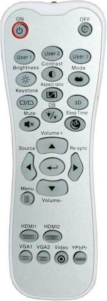 Actual product image Optoma Uhd300x (4K, 2200 lm, 1.21 - 1.59:1)
