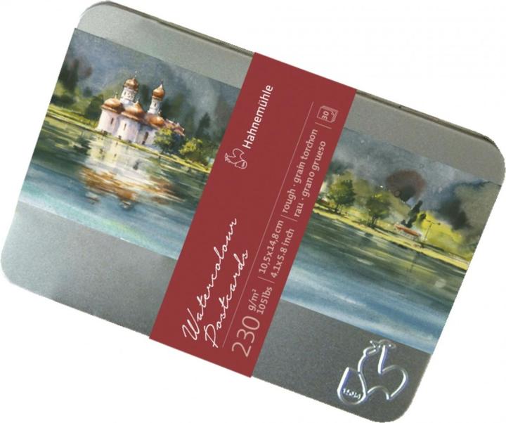 Actual product image Hahnemühle Watercolour postcards (A6, Special ruling, No binding)