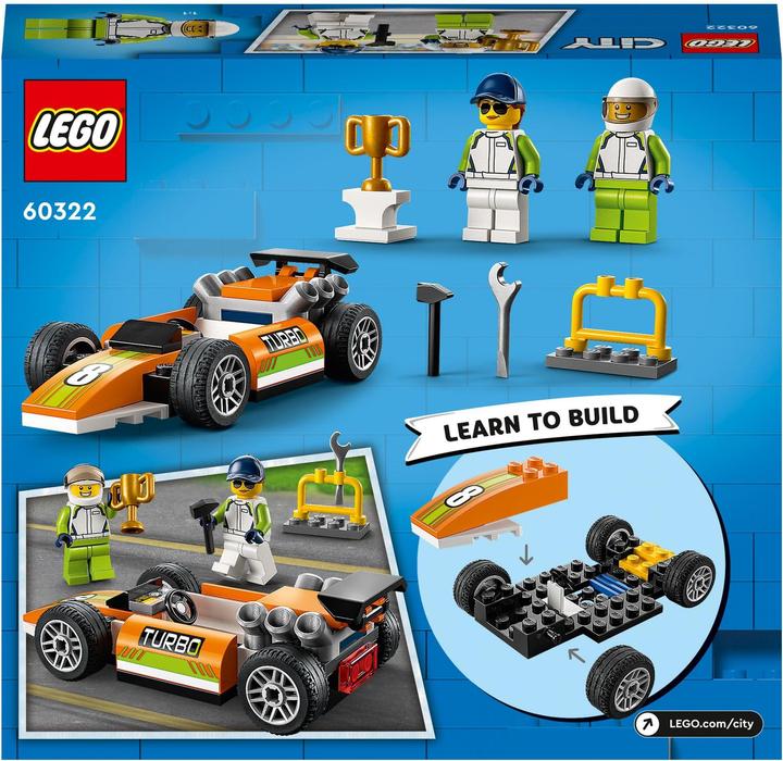 Actual product image LEGO Race car (60322, LEGO City)