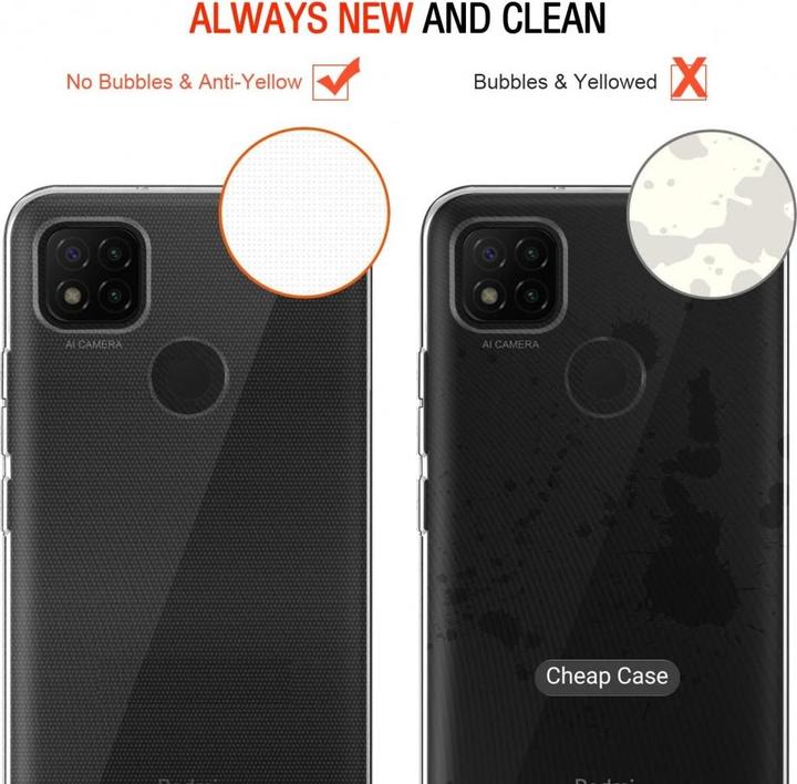 Image du produit Screenguard Étui souple en TPU transparent Xiaomi Redmi 9C (Xiaomi Redmi 9C)