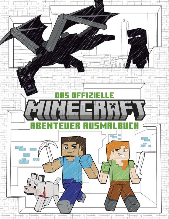 Immagine prodotto Il libro ufficiale da colorare di Minecraft Adventure