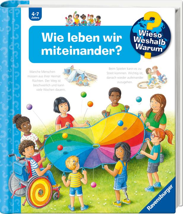 Immagine prodotto Ravensburger Wieso? Weshalb? Warum?, Band 44: Wie leben wir miteinander? (Tedesco, Patricia Uomo, Markus Humbach, 2024)
