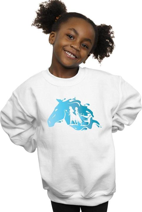 Immagine prodotto Disney Frozen 2 Nokk Silhouette Felpa Ragazze (128)