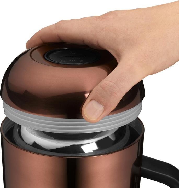 Produktbild WMF Thermoskanne Isolierkanne 1,0l Impulse Tee Kaffee Trinkflasche Edelstahl (1 l)