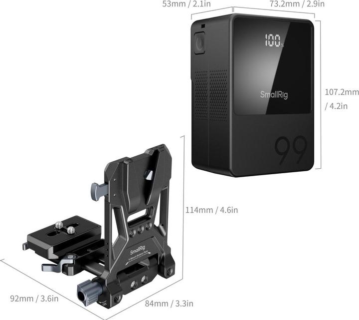Produktbild SmallRig VB99 mini V Mount Battery (Kit) 5048 (Akku)