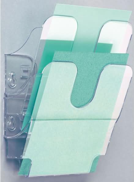 Image du produit Durable Porte-affiches Flexiplus 2 A5, transparent (A5)