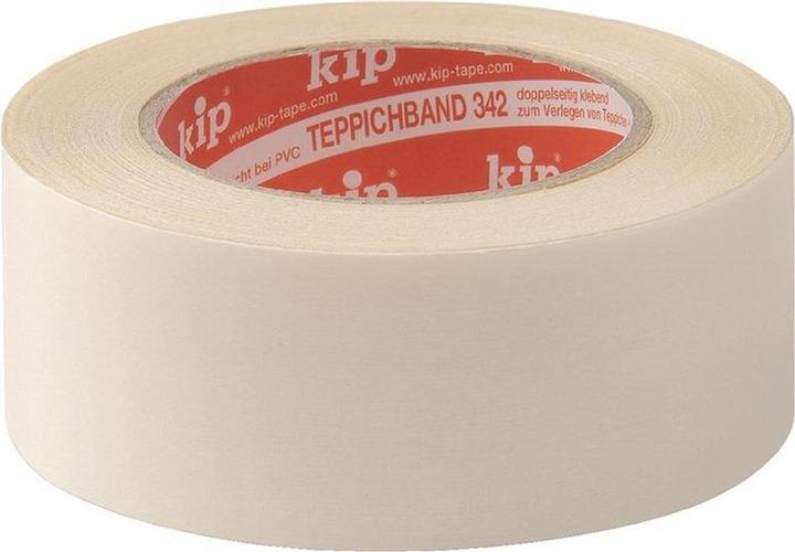 Produktbild Kip 50mm x 25m GewebeTeppichband 342-22 (50 mm)