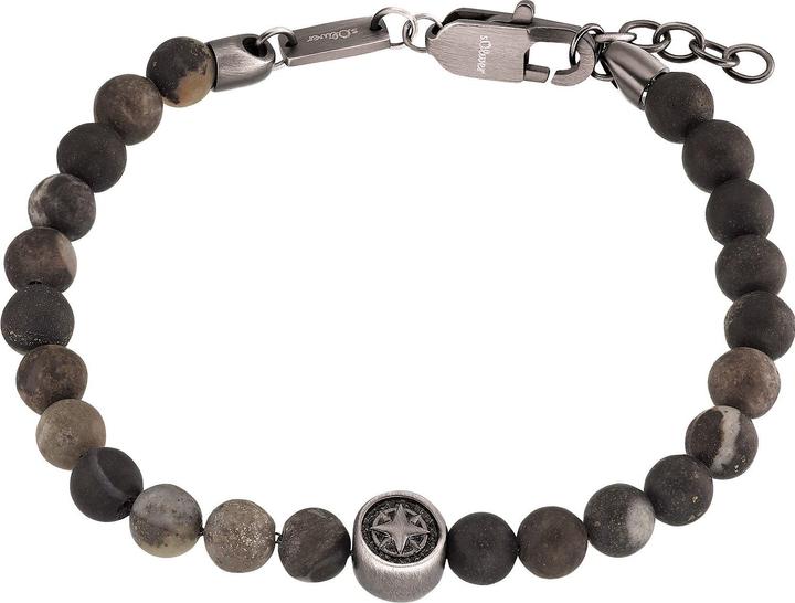Actual product image S.Oliver Arm jewellery for men, stainless steel |Compass (20 cm, Stainless steel)