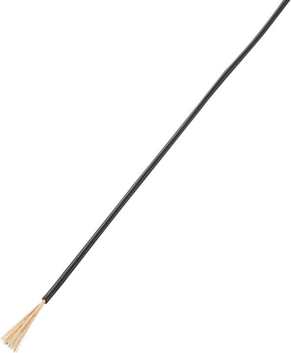 Produktbild Tru Components Litze LiFY 1 x 0.25 mm² Schwar (10 m)