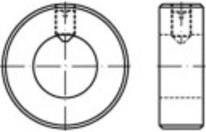 Produktbild Toolcraft Stellringe Aussen-Durchmesser: (M6)