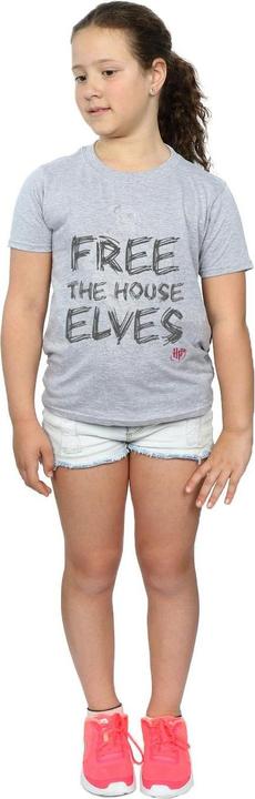 Image du produit - T-shirt DOBBY FREE THE HOUSE ELVES - Fille (140, 146)