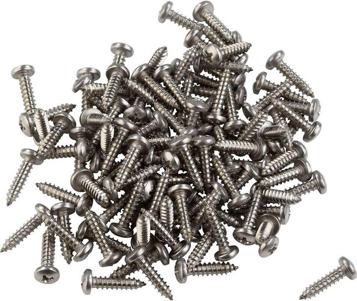 Actual product image Self tapping screws 2.2 mm 9.5 mm K (100 Screws per piece)