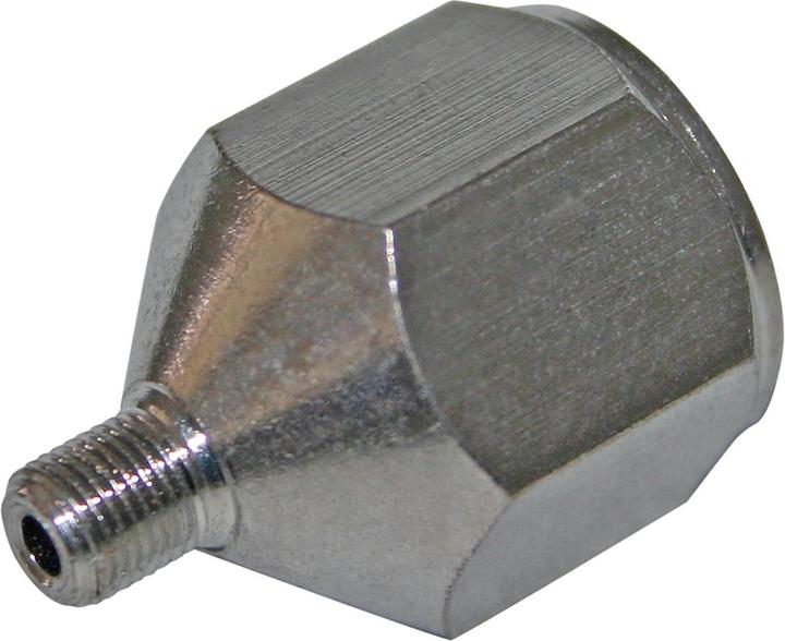 Produktbild Wiltec Airbrush Adapter Reduzierstück M5x0,5 AG 12,91 mm (1/4") IG Luftschlauch Zubehör