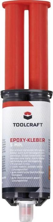 Image du produit Toolcraft Epoxy 5 Min. bi-composantk (25 ml)