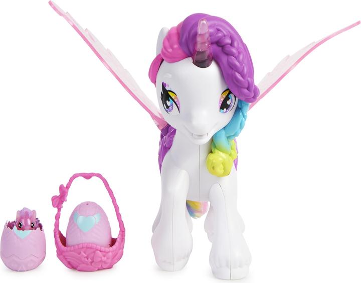 Produktbild Hatchimals Interaktives Einhorn mit beweglichen Flügeln und über 60 Licht- und Soundeffekten