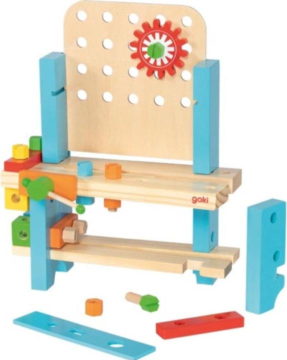 Actual product image Goki My first workbench