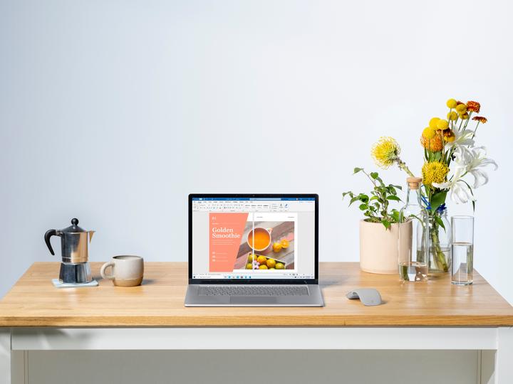 Immagine prodotto Microsoft Surface Laptop 4 - 15" convertibile - 38.1 cm (15", AMD Ryzen 7 4980U, 8 GB, 256 GB, DE)