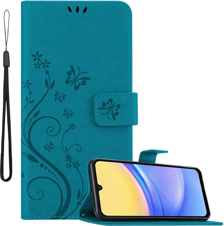 Immagine prodotto Cadorabo Custodia per Samsung Galaxy A16 Flower Book (Samsung Galaxy A16)