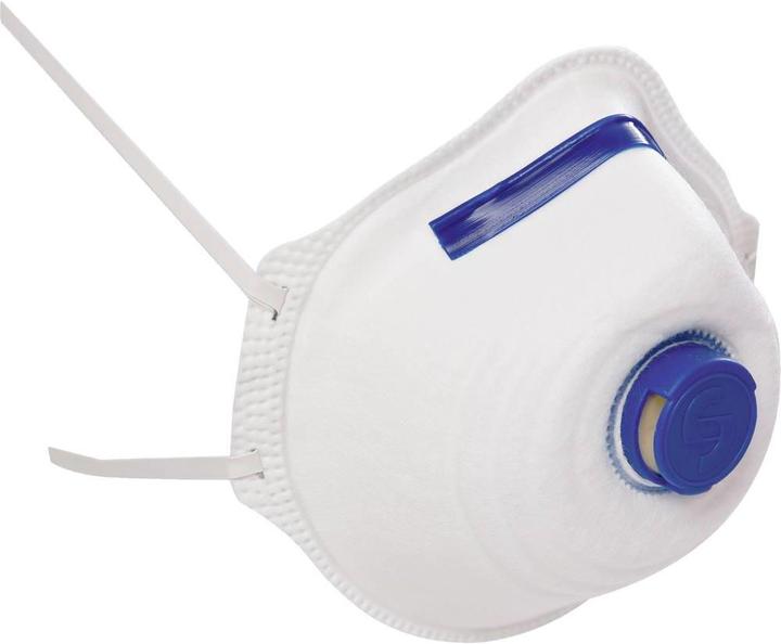Ekastu Sekur Feinstaubmaske mit Ventil FFP2 (FFP2, 12 x)