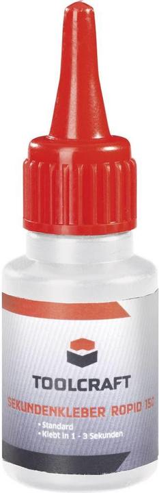 Produktbild Toolcraft ROPID 150 Sekundenkleber 88651 (20 g)