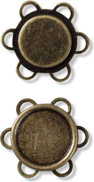 Immagine prodotto Prym Bottone magnetico da cucire 25 mm in ottone antico
