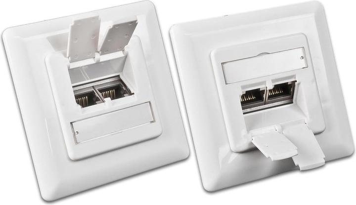 Wirewin RJ-45 Unterputz Datendose, 2-Ports