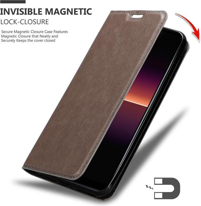 Image du produit Cadorabo Book Couverture magnétique invisible (Sony Xperia L4)