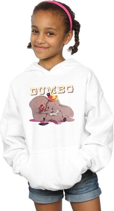 Actual product image Disney Girls Dumbo Timothy's Trombone Hoodie (128)