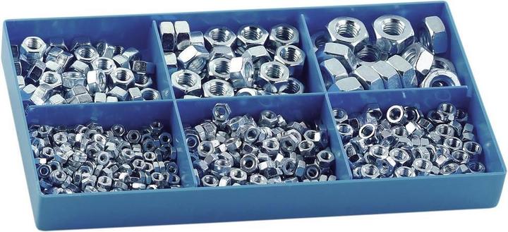 Muttern-Sortiment M3 - M10 DIN (M3, M4, M5, M6, M8, M10)