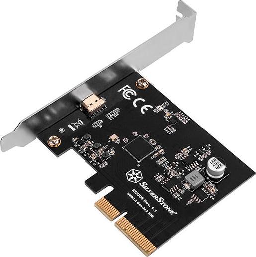 Produktbild Silverstone SST-ECU06, USB-C 3.2 Gen 2x2 Schnittstellenkarte - PCIe
