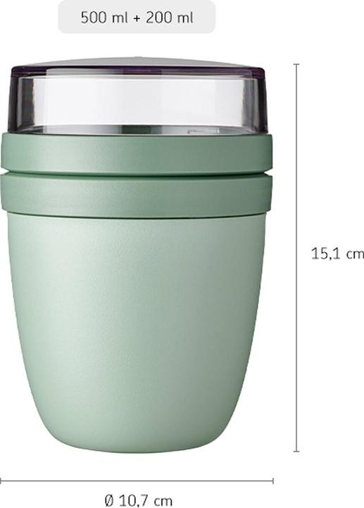 Actual product image Mepal Ellipse Lunchpot Switch