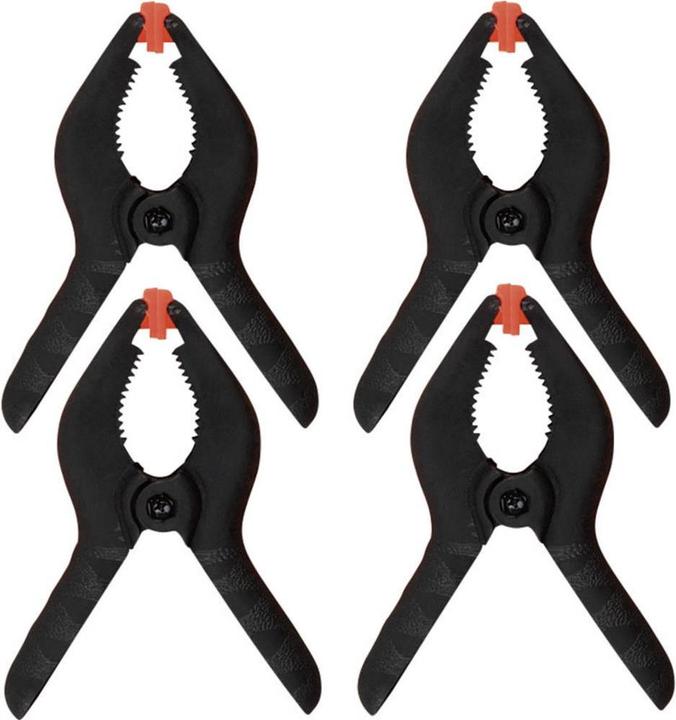 Image du produit Donau Set de 4 mini-pinces de serrage Elek (30 mm)