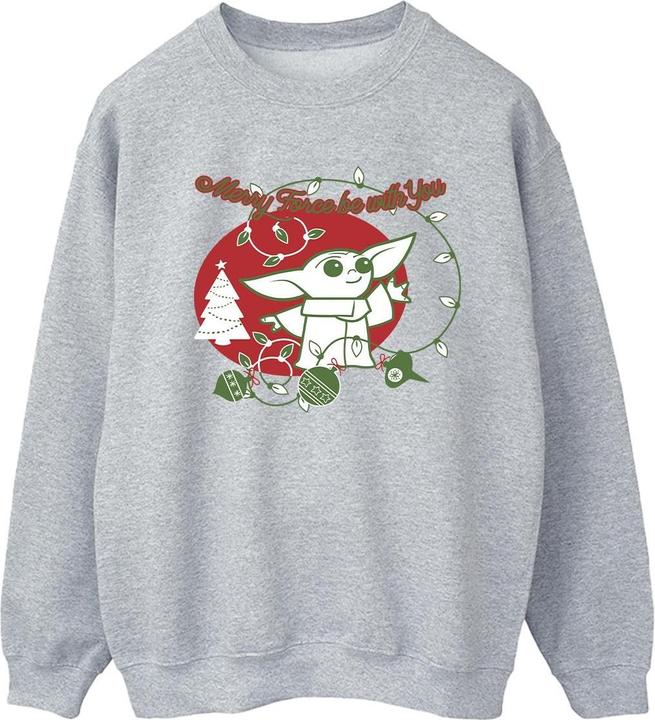 Image du produit Star Wars - Sweat BABY YODA FORCE BE WITH YOU - Femme (S)